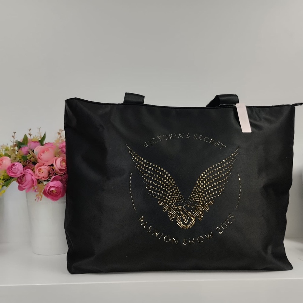 Victoria's Secret Black Tote Bag
